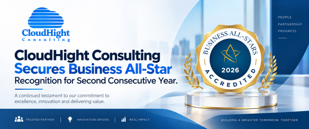 Cloudhight Consulting Secures Business All-Star Recognition for Second Consecutive Year